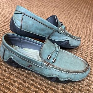 💚Upper Urban alpaca leather sport loafers. Buckle. men’s size 8.5 EUC!!💚